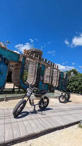 Taller de bicicletas en México